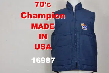 70's 챔피온 런택 베스트 USA제 TALON 지퍼 16987