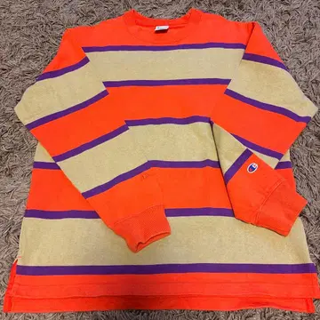 Champion 칠부 긴팔 티셔츠 L