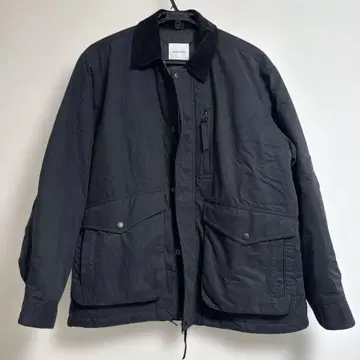 프릭스스토어 옷깃 코듀로이 절개 가공 데님 블루종 L 새상품급