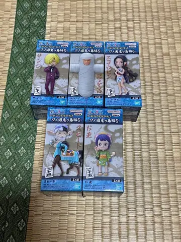 원피스 월드 컬렉션 와노쿠니 오니가시마편 5 풀세트