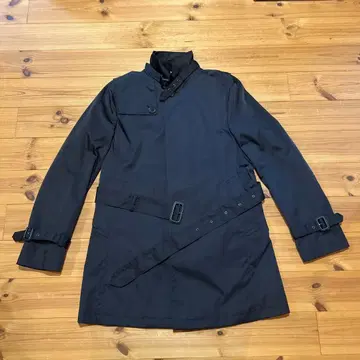 바니스뉴욕 스텐카라 코트 벨트 포함 네이비