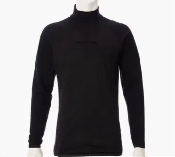 미사용 새상품 BRIEFING 남성용 윈드블록 하이넥 블랙 M