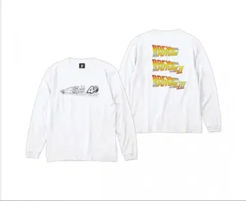 백투더퓨처 40th 롱 슬리브 T셔츠 40주년 한정판
