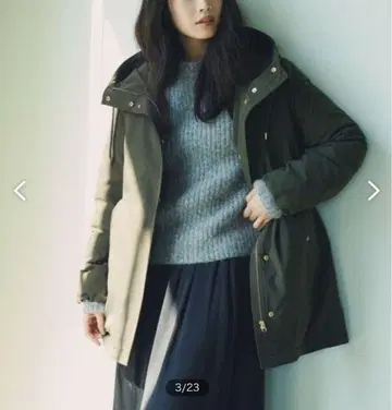 23구 밀리터리 다운 코트 2023AW