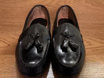 Regal 블랙 가죽 로퍼