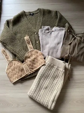 성숙 캐주얼 묶음 판매 코디 판매 돌려입기 5세트