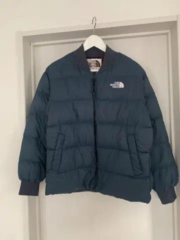 THE NORTH FACE 블루 다운 자켓
