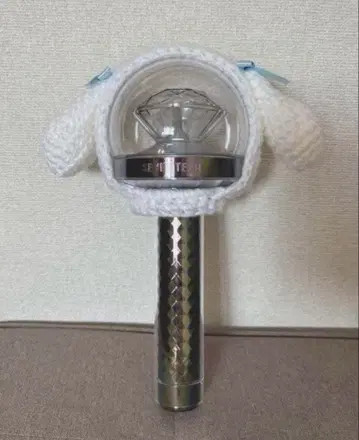 SEVENTEEN 응원봉 커버 carat봉 화이트 토끼