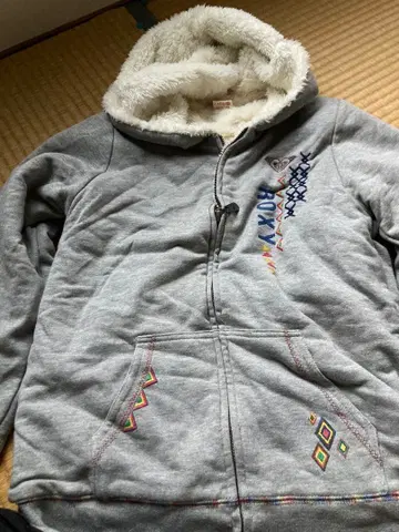 ROXY 플리스 자켓 그레이