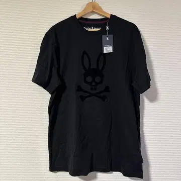 [ 미사용 새상품 ] Psycho Bunny 블랙 T셔츠 사이즈 6