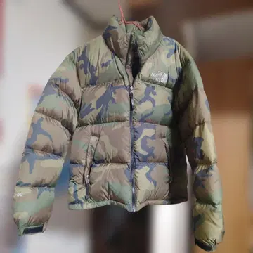 THE NORTH FACE 카모플라쥬 다운 자켓 S/P