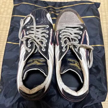 미즈노 프로 스파이크 네이비/화이트/레드