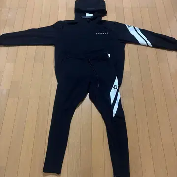 CRONOS 후드 부착 맨투맨 세트 S 사이즈