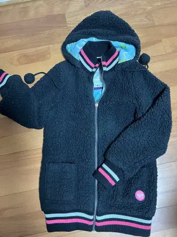 Roxy 플리스 자켓 블랙