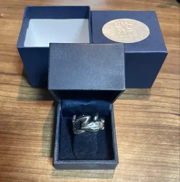 와긴 개구리 반지 실버