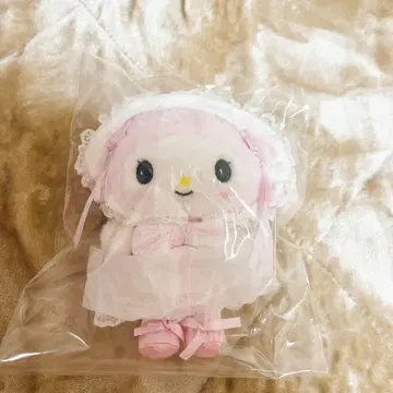 산리오 화이트 프릴 디자인 시리즈 마이멜로디 마스코트