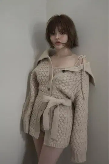 Pam cable knit set up