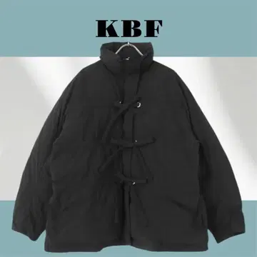 택 포함 새상품 KBF 프론트 리본 충전솜 자켓