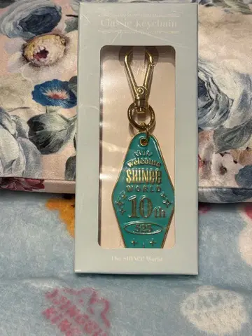미사용 새상품 SHINee 10주년 키링