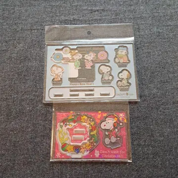 [ 14-15일 한정판&가격 ] 스누피 타운 아크릴 스탠드 크리스마스