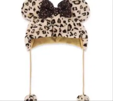 디즈니 팬 캡 레오파드 무늬