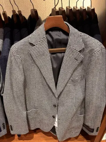 BEAMS HEART 플란넬 3 버튼 자켓 AW 46 새상품급