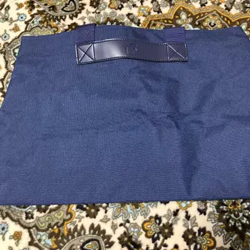 네이비 빅 캔버스 토트백 미사용 새상품