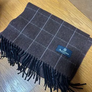 Aquascutum 체크 무늬 머플러