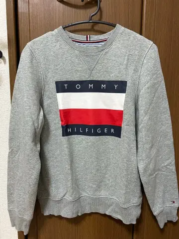 TOMMY HILFIGER 그레이 맨투맨 XS