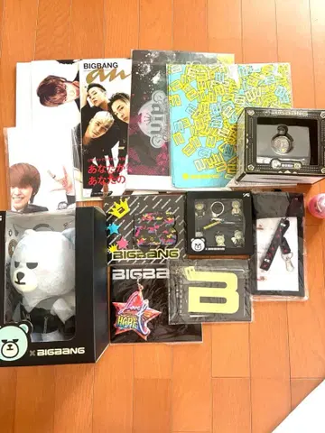 BIGBANG 굿즈 세트 봉제 인형 포함