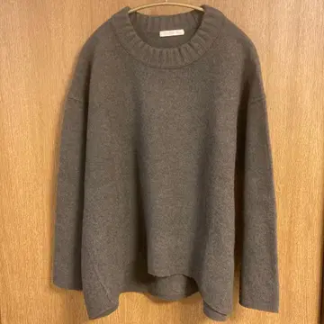 GALERIE VIE 브라운 계열 크루넥 스웨터