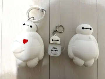 베이맥스 파우치 키링 세트