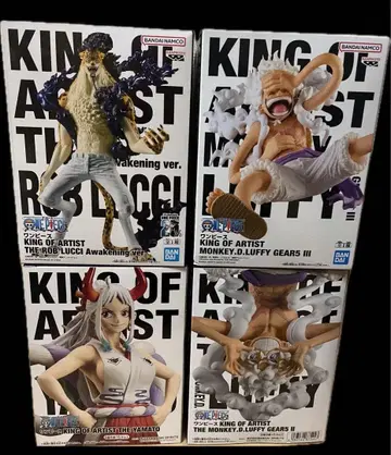 원피스 피규어 KING OF ARTIST 4개 세트