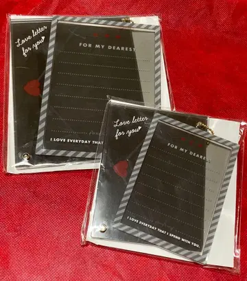 캐릭터 복권 후쿠야 러브레터 아크릴 프레임 블랙