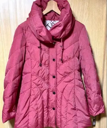 PATTiPATTi 파티파티 다운 코트 미들 기장 빨간색 레드 새상품급