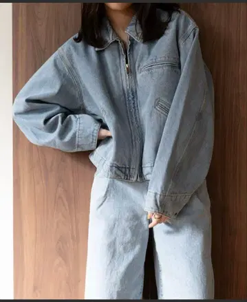 FREAK'S STORE 라이트 블루 데님 자켓