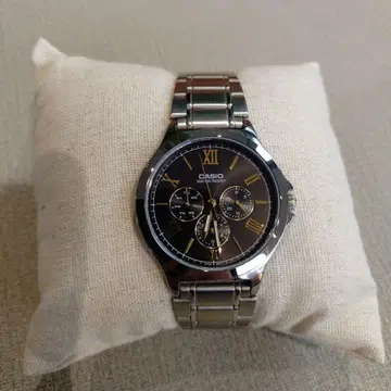 [ 새상품급/ ] CASIO 카시오 데이데이트 남성용 손목시계 실버