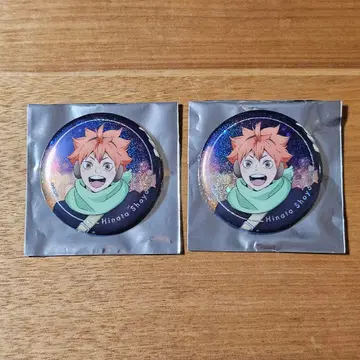 하이큐!! 히나타 쇼요 캔뱃지 코스모 월드