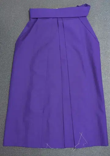 하카마 무지 보라색