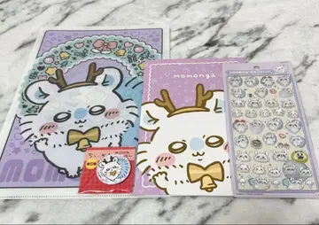 치이카와 (먼작귀) 세븐일레븐 모몽가 4종 세트