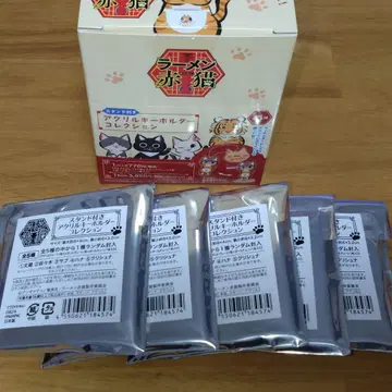 라멘 빨간 고양이 아크릴 스탠드 5