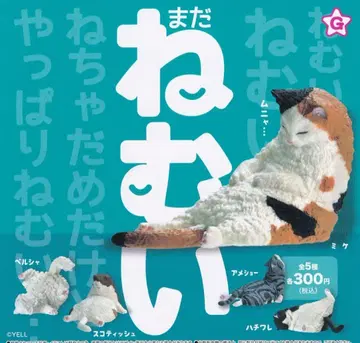 졸려졸려아직졸려 가챠 고양이