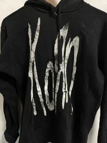 Korn 후드티 맨투맨 L 후디