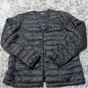 비교적 새상품급 유니클로 울트라 라이트 다운 경량 이너 다운 L