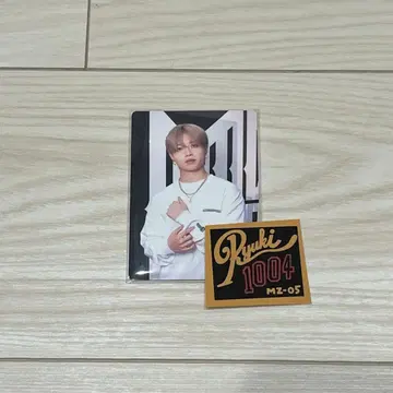 마제베야 포토 카드 트레이딩 카드 MAZZEL RYUKI 류키