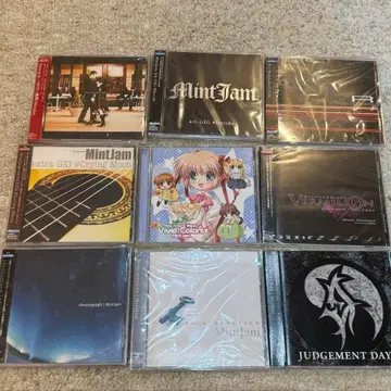MintJam CD 9장 세트 동인 음악 CD M3
