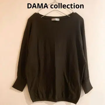 DAMA collection 실크 100% 긴팔 니트 스웨터 M