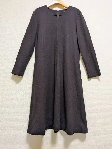 23구 다크 브라운 A라인 원피스 38