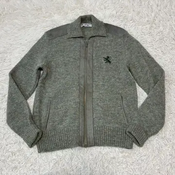 STEWARTOFSCOTLAND 스코틀랜드제 지퍼 니트 가디건