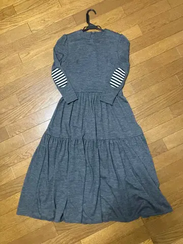 BORDERS AT BALCONY 그레이 니트 원피스 36